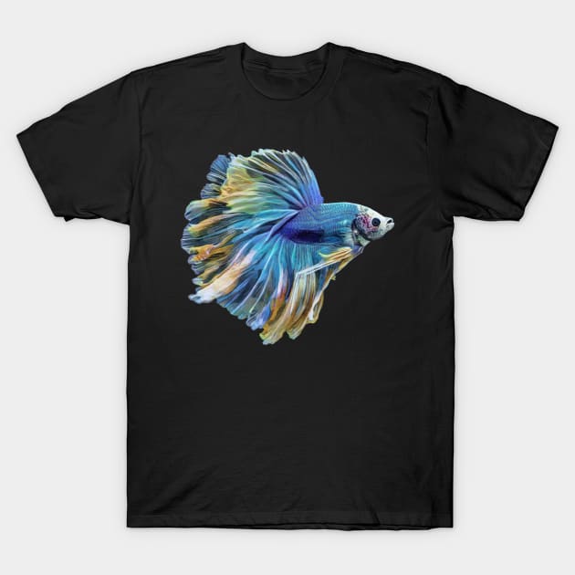 Paradise Betta Fish T-Shirt by PhotoArts